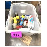 SPRAY PAINT AND TOTE
