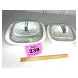 CORELLE COVERED BAKING DISHES