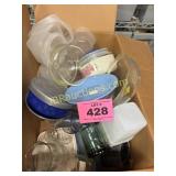 BOX OF KITCHENWARE