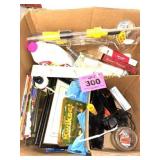 HAIR CLIPPERS, BOOKS, PICTURE FRAMES, ETC.