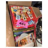 BOX W ELECTRIC TRIMMERS AND GAMES