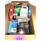 BOX OF OFFICE SUPPLIES