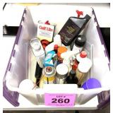 PLASTIC TOTE OF CHEMICALS