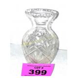 HEAVY GLASS VASE