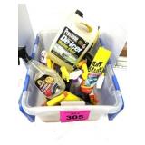 ASST CHEMICALS IN TOTE