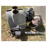 VAC, BLOWER, AIR TANK, PLANE NOSE