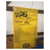 RALLY 3 SPECS WALL BANNER