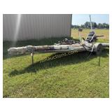 TRAILER - CONVERTED BOAT TRAILER - NO CONTENTS