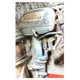 VINTAGE EVINRUDE SPORTWIN 10 HP BOAT MOTOR