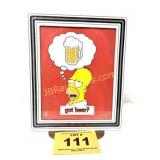 THE SIMPSONS HOMER 'GOT BEER?'