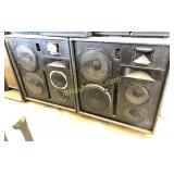 PEAVEY 3020 HT PAIR OF 4 WAY SPEAKERS
