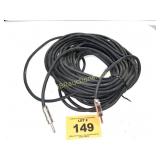 LONG 1/4' JACK AUDIO CORD