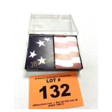 VINTAGE AMERICAN FLAG 2 PACK OF POKER CARDS