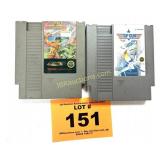 NINTENDO TOP GUN, WIZARDS & WARRIORS