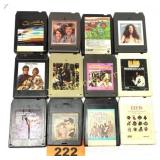 8-TRACK TAPES, CARPENTERS, BEACH BOYS, ETC