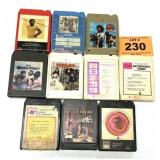 8-TRACK TAPES: MANHATTANS, RUFUS, ROY AYRES, ETC