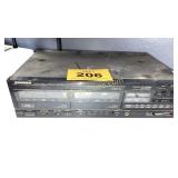 PIONEER DUAL CASSETTE TAPE DECK CT-1280WR