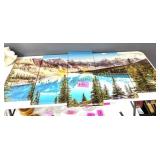 5 PC LADSCAPE WALL ART