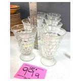 (8) AMERICAN FOSTORIA WATER GOBLETS