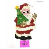VINTAGE SANTA DECORATION - NOTE DAMAGE
