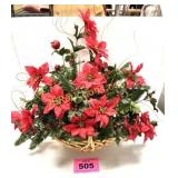 CHRISTMAS DECORATION BASKET