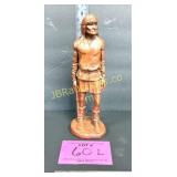 WETHERBEE JR 1987 INDIAN STATUE