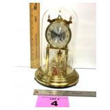 BRASS WEST GERMANY ANNIVERSARY CLOCK