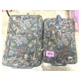 FLORAL LUGGAGE