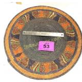 22 1/2" WOVEN INDIAN WALL HANGING