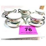 CUPS AND SAUCERS