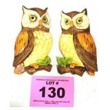 MCM OWL WALL HANGINGS