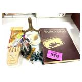 ATLAS, SEWING SUPPLIES, BRAS PLATE STAND