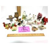 BIRD AND ANIMAL FIGURINES
