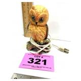 VINTAGE OWL LAMP