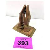 VINTAGE CERAMIC PRAYING HANDS