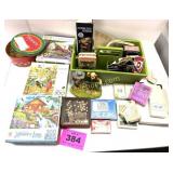 PUZZLES, GAMES, DOMINOES, ROOK ETC.