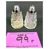 AMERICAN FOSTORIA SALT & PEPPER SHAKERS