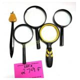 MAGNIFYING GLASSES