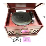 RECORD PLAYER, RADIO, CD PLAYER