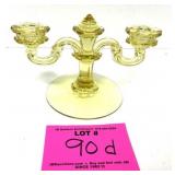 AMBER CANDLE STICK