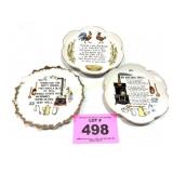 VINTAGE KITCHEN WALL HANING PLATES