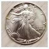 1987 American Eagle Silver Dollar