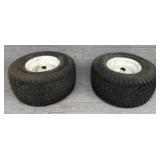 (2) Mower Tires