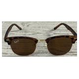 Ray-Ban Polarized Tortoise Sunglasses w/ Case