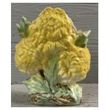 McCoy Yellow Chrysanthemum Vase