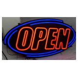 35" Bright LED "Openï¿½ Sign W/3 Lighting Options