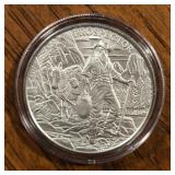 1oz Silver Round: Prospector