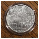 1oz Silver Round: Holy Grail
