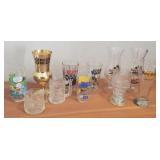 Variety of Vintage Glasses