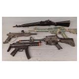 (5) Airsoft/ Paintball Weapons